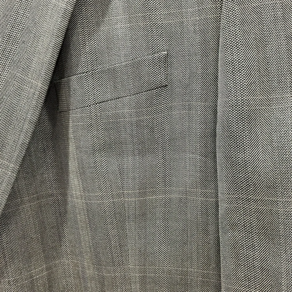 Ralph Lauren Blazer Mens 48L Brown Glen Plaid Check Silk‎ Wool Blend Sport Coat
